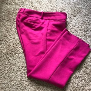 The Limited Bright Fuchsia Women's Trousers